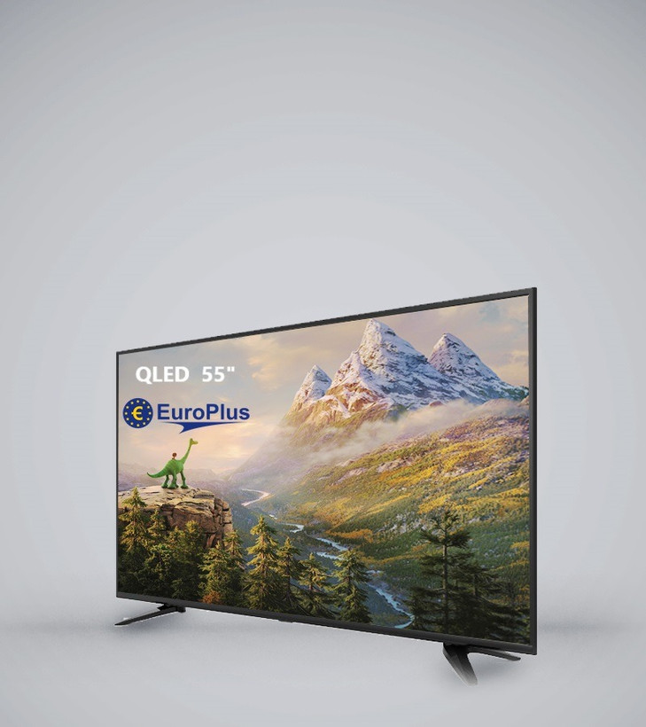 تلویزیون 55 اینچ یوروپلاس مدل QLED55
