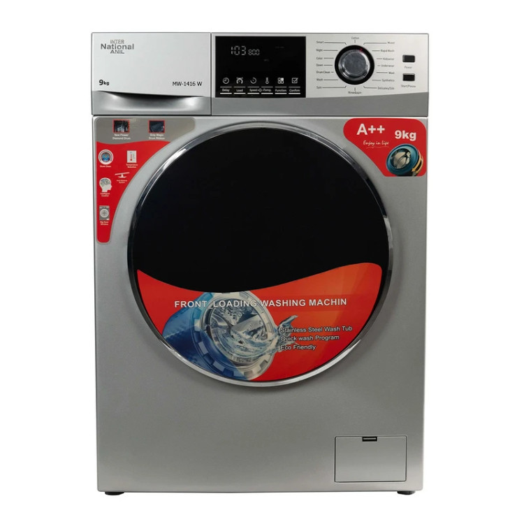 ماشین لباسشویی اتوماتیک 9 کیلویی مدل MW-1416 اینترناسیونال انیل